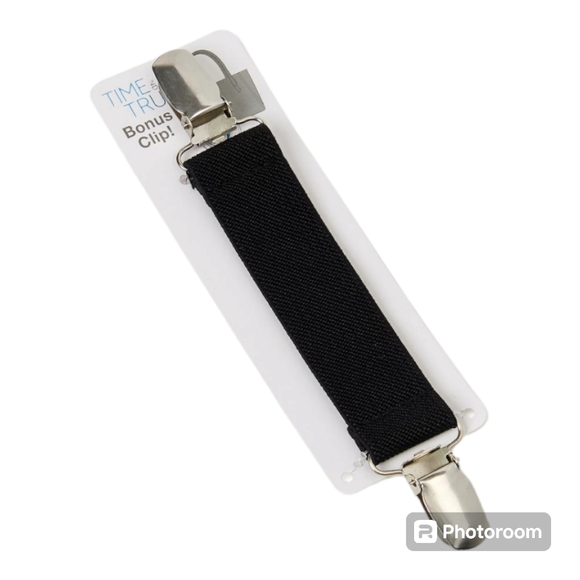 Time and tru panana hat with ribbon trim and Travel Clip - Picture 3 of 8